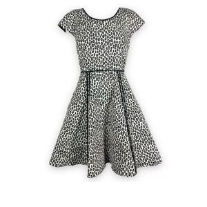 Rachel Zoe Iryna Snow Leopard
Cap Sleeve Dress size 2